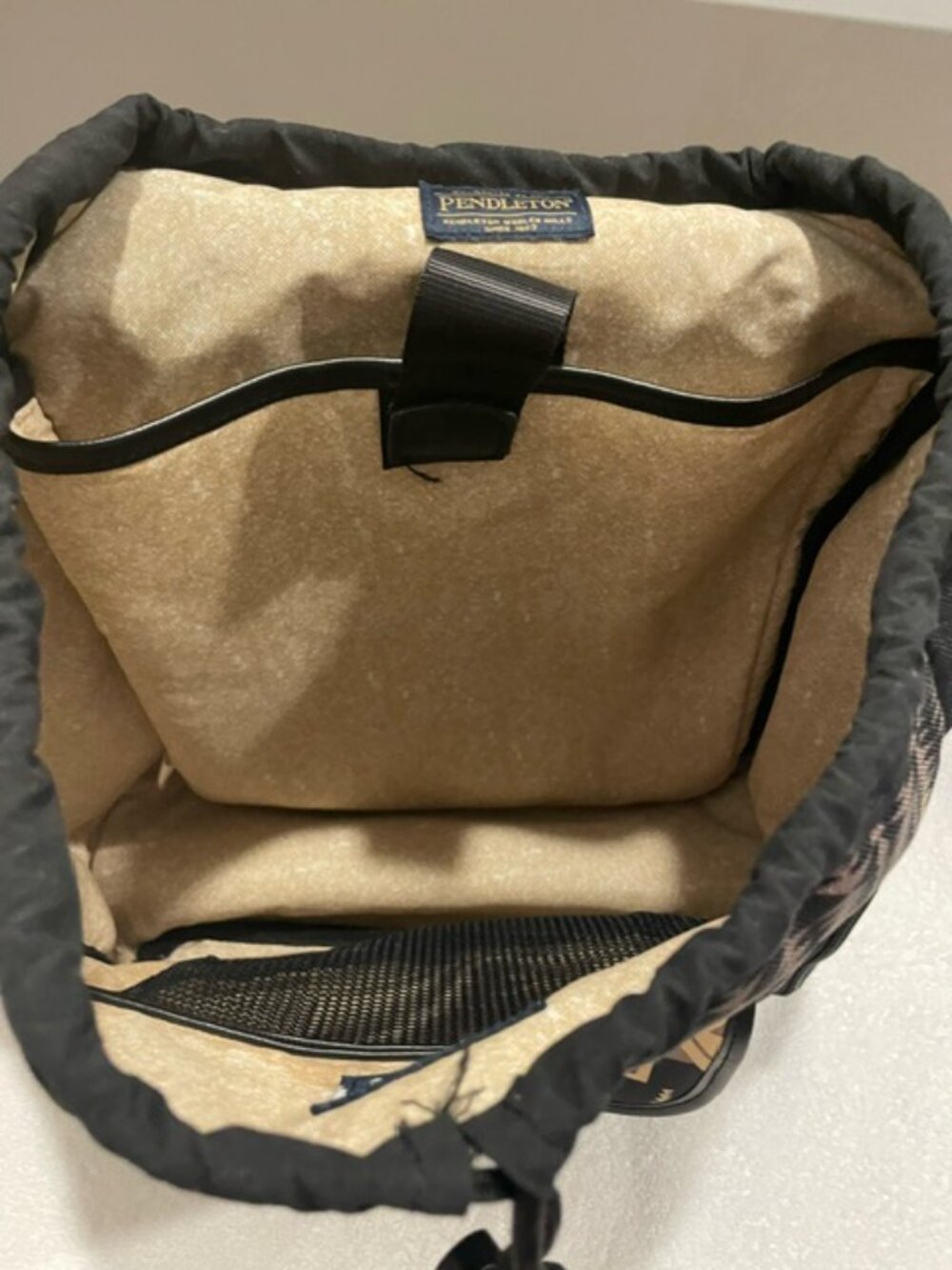 Pendleton Harding Black Aztec Backpack.  NWOT - Picture 3 of 8
